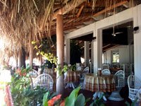 Bambu Restaurant Bar in Town of Samana, Restaurant and Bar overlooking the Malecon, Marina and Bay of Samana...