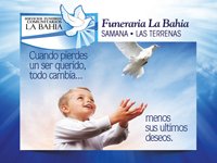 Funeral Home and complete Funeral Services in Samana Town Dominican Republic. Funeral Home La Bahia: Leader in Funeral Services of Samana Province in the DR.