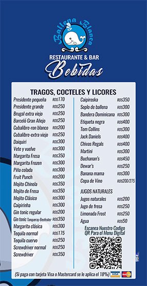 Waterfront Restaurant in Samana Dominican Republic.