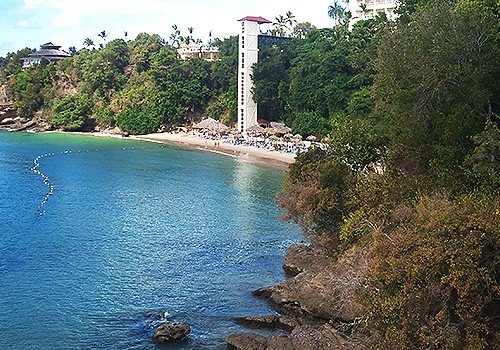 Cayacoa beach : Downtown Samana