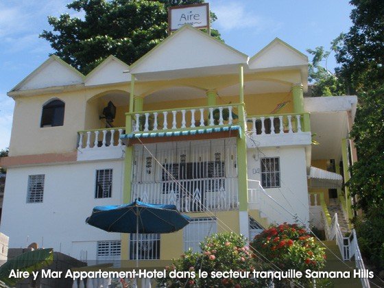 Petit Appart Hotel au centre ville de Samana en République Dominicaine.