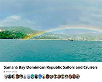 Sailors / Sailboats in the marina of Samana Dominican Republic - Meet and Exchange with them.